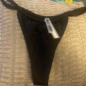 PINK Victoria's Secret Black Swim Bottom
